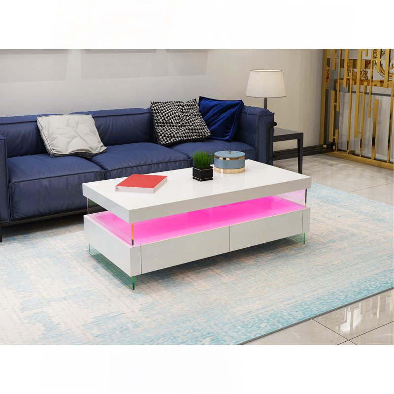 Table basse, Blanc