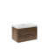 Meuble-lavabo mural simple avec lavabo intégré 32 po Tuscany (robinet non inclus)