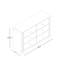 Kepner 6 Drawer 46.3'' W Double Dresser-69641096