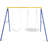 Gymax Metal Blue/Yellow Swing Set Hardware with Mounting Hangers