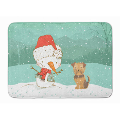 Tapis pour salle de bain Misty Jack Russell