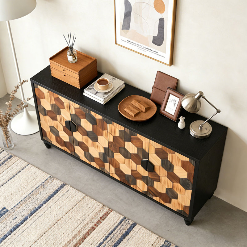 Buffet moderne avec portes pour buffet d'entrée