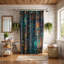 Digital Blueprint - Rideau de douche Premium-227143500