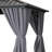 Aluminum Patio Gazebo  with Curtain and Netting-88880168