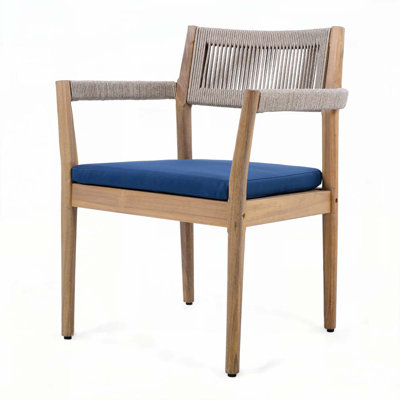 Acacia Wood Outdoor Dining Chairs