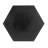 Versatile Hexagonal Mirror With Sturdy Wood Frame, Perfect For Enhancing Any Room's Decor And Functionality