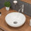 Lavabo de salle de bain vasque circulaire
