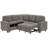 5 Seat Reversible L Shaped Sleeper Sofa