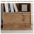 Vintage Burlywood Solid Pine Bookcase