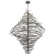 Cyclone 36 - Light Chandelier