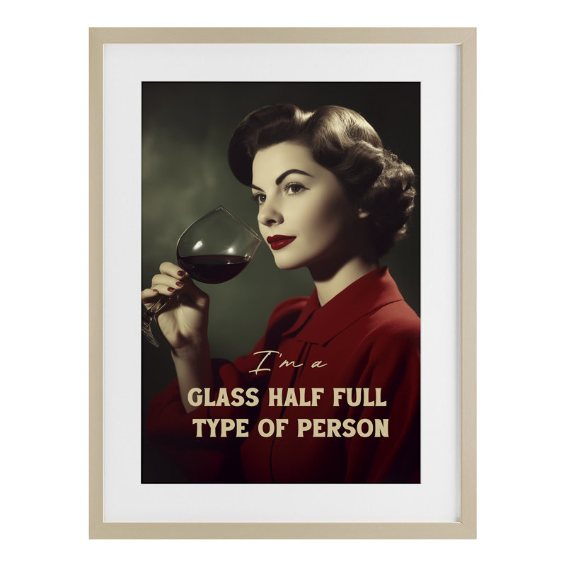 Reproduction sous verre encadrée d'une demi-personne, design par Andreas Magnusson, H 20 po x l 14 po