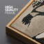 «Botanical Floral Branch S croquis», art mural neutre, impression sur toile encadrée-131062560-131062562