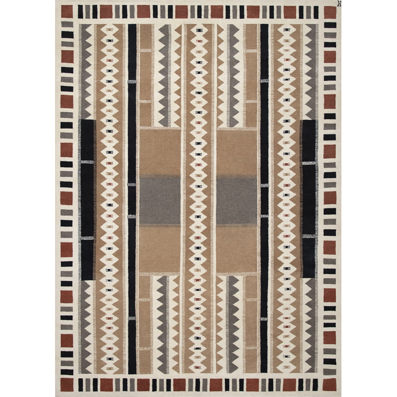 Mesa Wool Southwestern Area Rug, Rectangle 8' x 10'