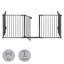 5 Panel Metal Fireplace Screen