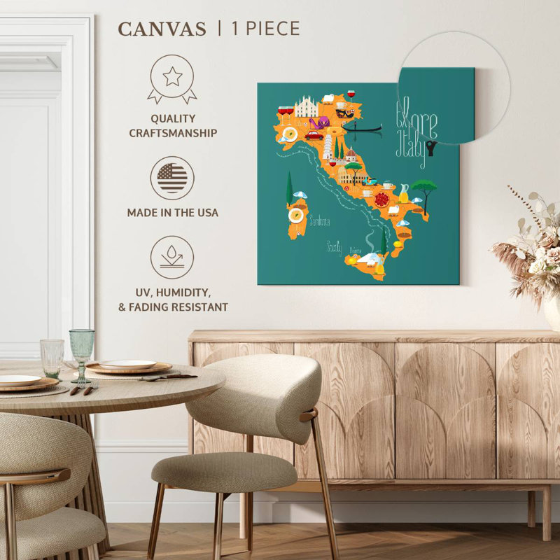 Aliaz Explore Italy Map