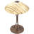 27" High Metro Fusion Branches Glass Table Lamp