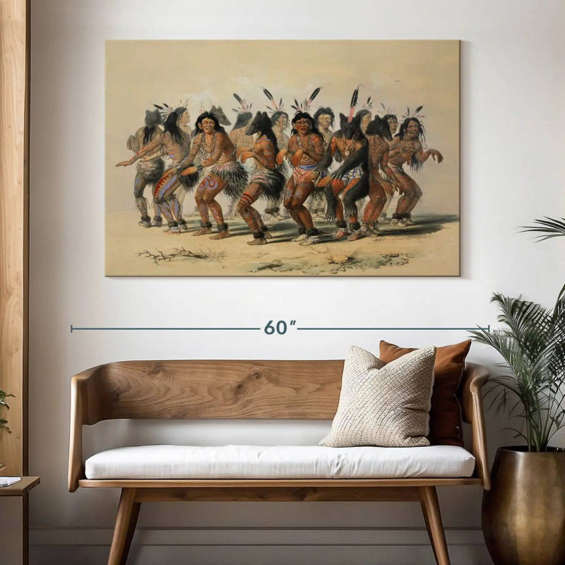 Lelar The Bear Dance 1845, 34" H x 51" W