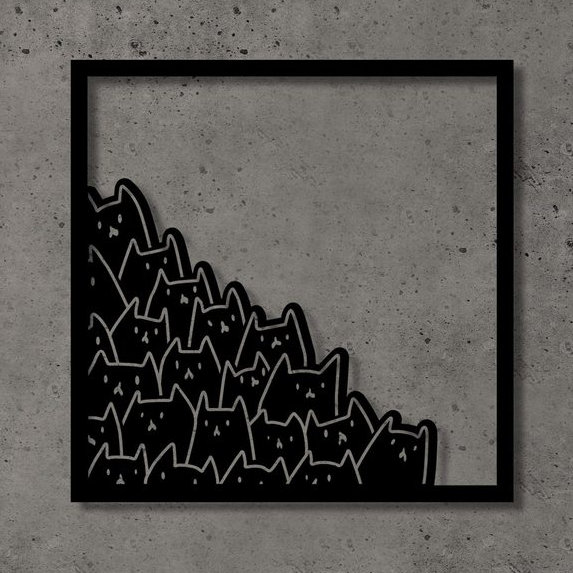 Wall Decor on Metal