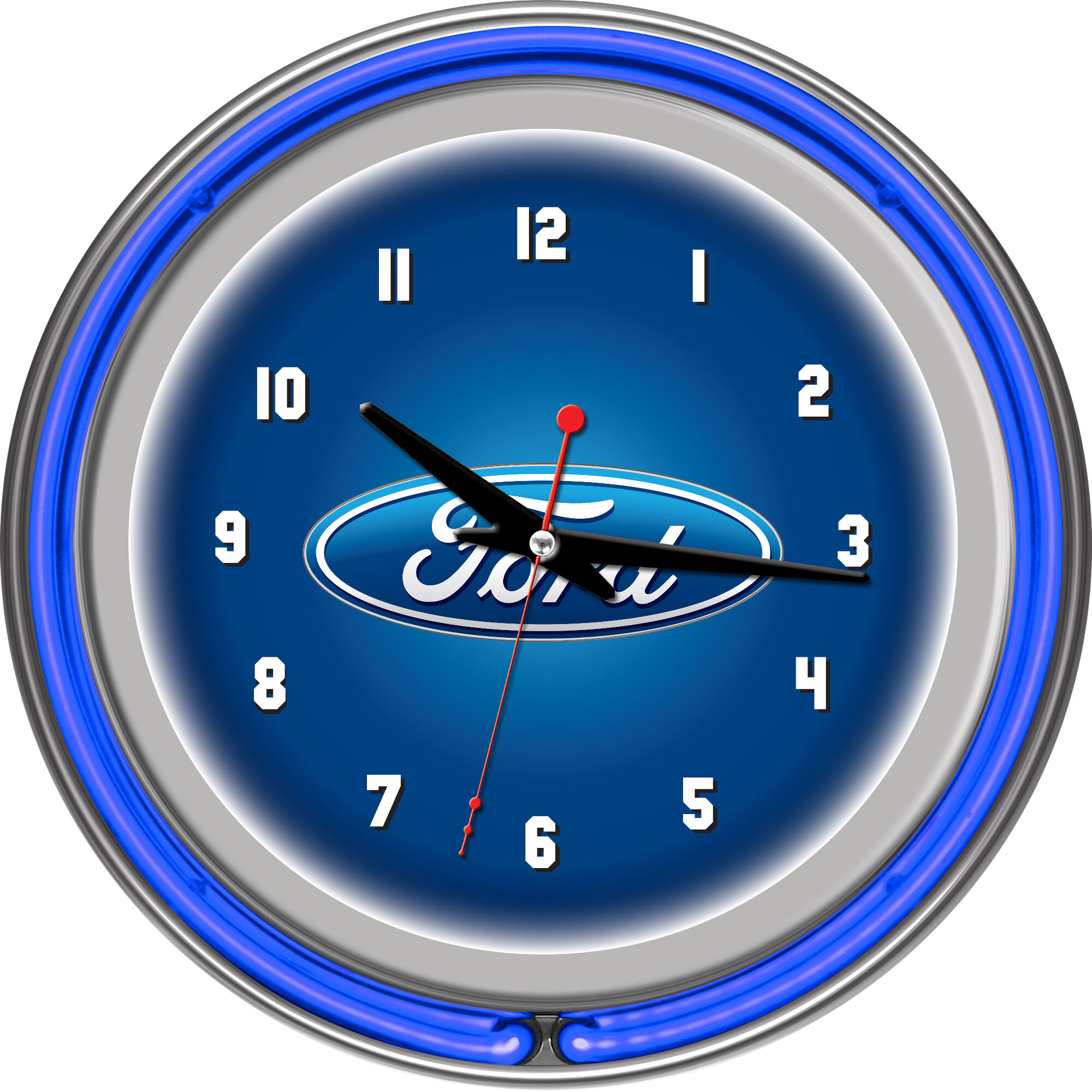 ford neon clocks