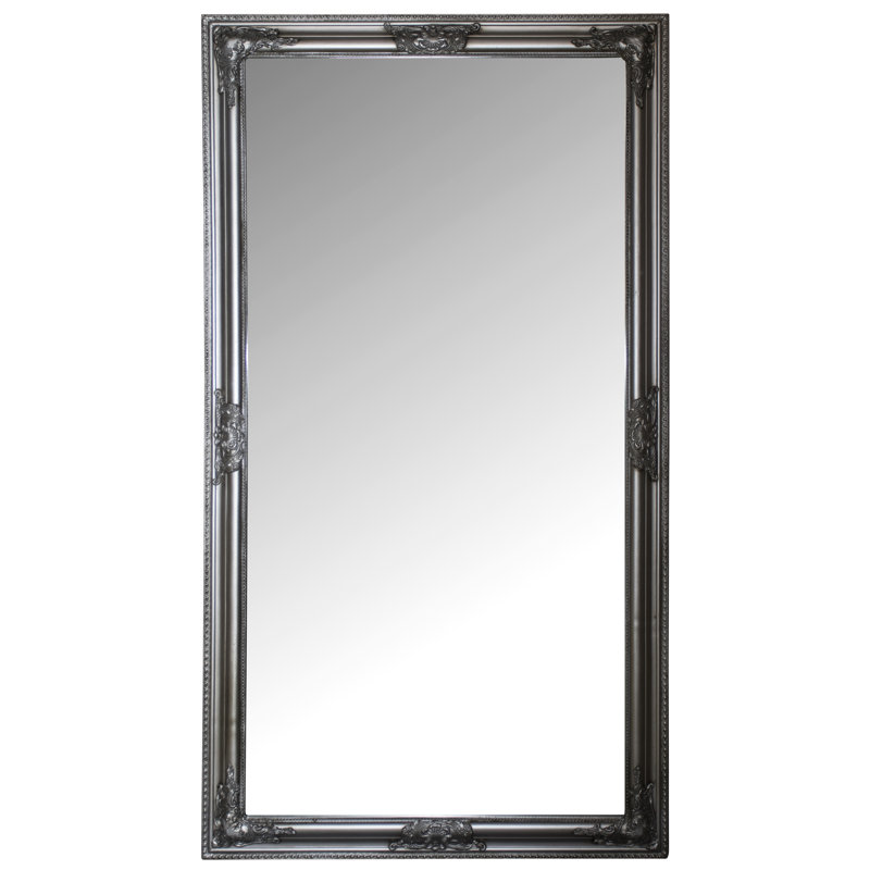 Gambier Wood Flat Wall Mirror, 132cm H x 72cm W