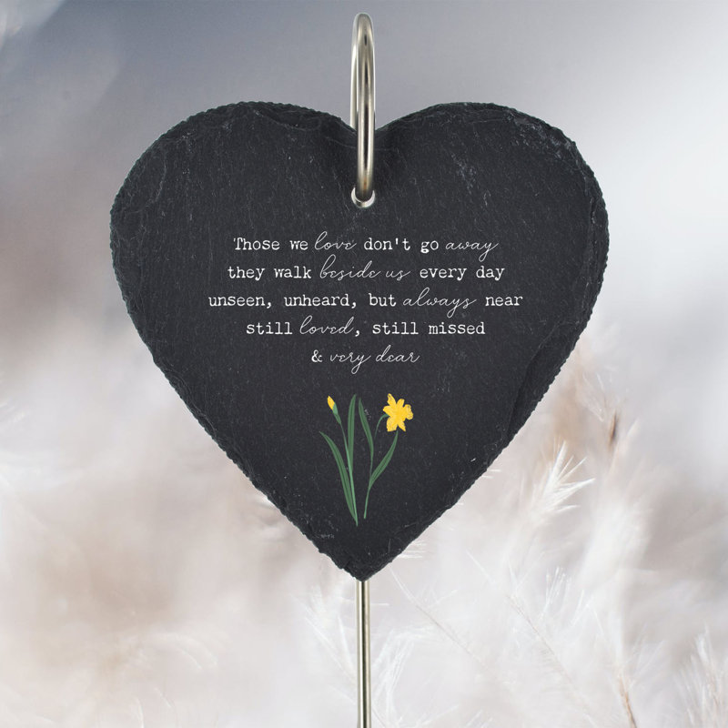Bohemond Waterproof Stone People Memorial Plaque