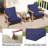 Latitude Run® 4.7'' Thick Outdoor Seat / Back Cushion-1212873118
