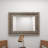 Nelsen Brown Wood Handmade Intricately Carved Floral Wall Mirror 36" x 3" x 48"
