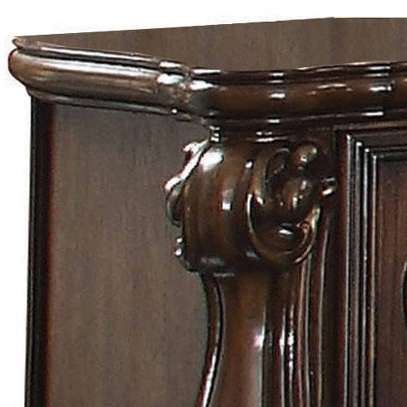 35'' W Solid Wood Nightstand