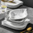 Anifer 12 Piece Porcelain China Dinnerware Set - Service for 6-669464491