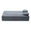 Canapé-lit pliant 2-en-1, lit simple sans assemblage avec oreiller-1860978510