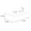 Table basse de luxe crème moderne-2059464728