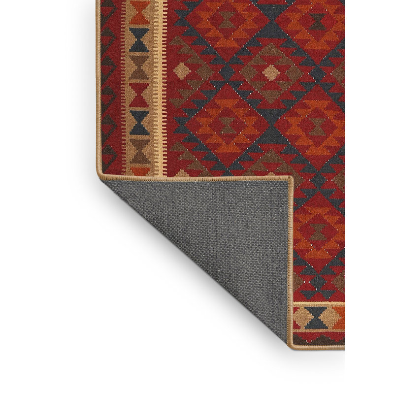 Tapis brun/beige/gris contemporaine, Rectangle 7 pi 0 po x 9 pi 0 po