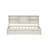Twin Size Bed Frame With Side Bookshelves, Two Drawers and Built-in USB Port-1669288945