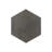 Arcadian 9in.x10in. Hexagon Porcelain Stone Look Tile-101335457