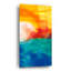  «Marsh Sunrise 2» par Alicia Ludwig, art mural en verre acrylique, 24 po x 48 po