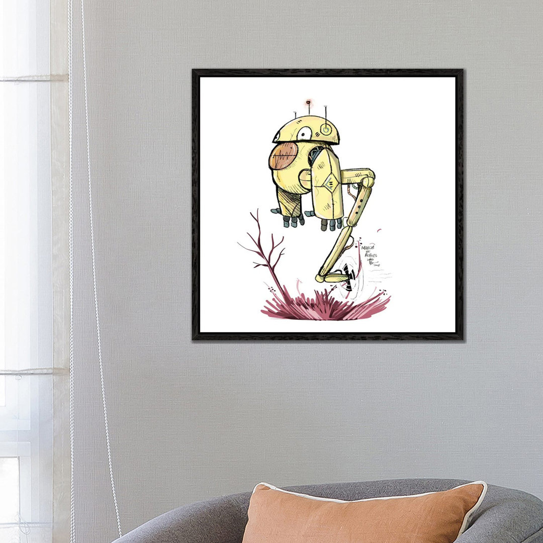 Robot IV von Annada N. Menon - Galerie- Giclée auf Leinwand