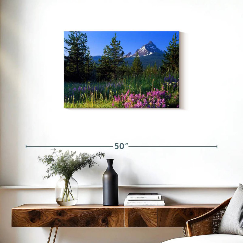 Champ de fleurs d'Alvord Mount Washington, H 20 po x l 30 po