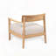 Fauteuil de patio extérieur en bois d'acacia