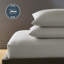 Silentnight Pure Cotton 200 TC Extra Deep Fitted Sheet-112620266-112620260