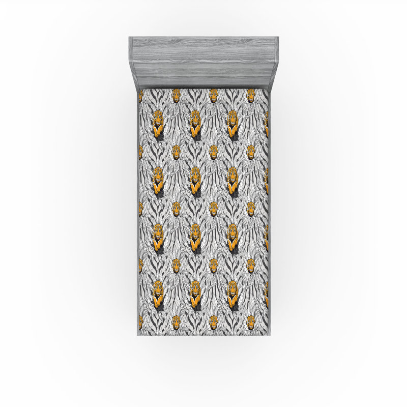Drap-housse tibétain Ambesonne, Drap-housse simple très long