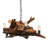 5 - Light Dimmable Sputnik Geometric Chandelier