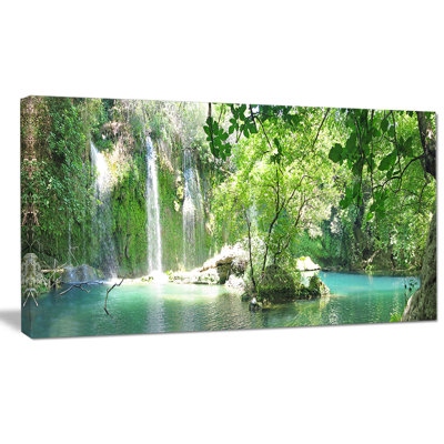 Kursunlu Waterfalls Antalya - reproduction de photo sur toile tendue