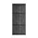 Castle Series 84'' Solid Wood Paneled Satin with Installation Hardware Kit Barn Door