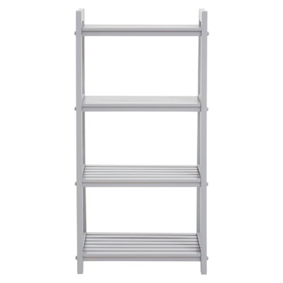 Veasey 30 cm W Solid Wood Shelving Unit