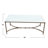 Libertine Genuine Marble and Metal Coffee Table-63189034