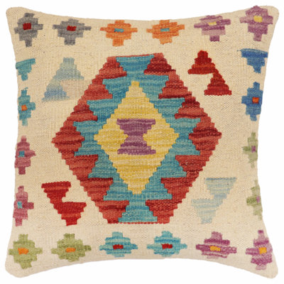 Housse et insert de coussin carré 100% laine