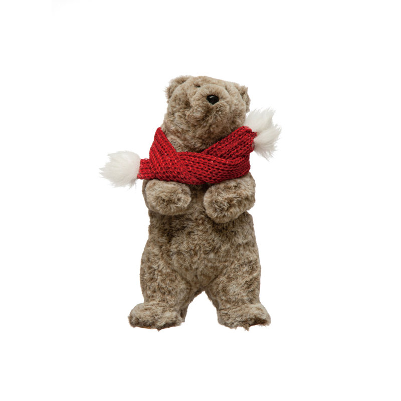 Standing Bear With Scarf