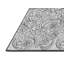 Tapis floral gris en laine-1950475999