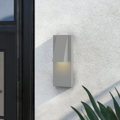 Plafonnier encastré d'extérieur à DEL intégré 1 lumière H 13 po Addilynn