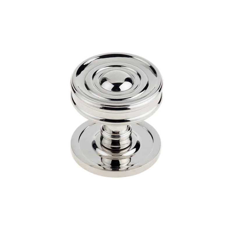 Bloomsbury Passage Door Knob, Polished Nickel